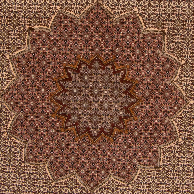 Tappeto Persero - Tabriz - Reale - 260 x 248 cm - marrone