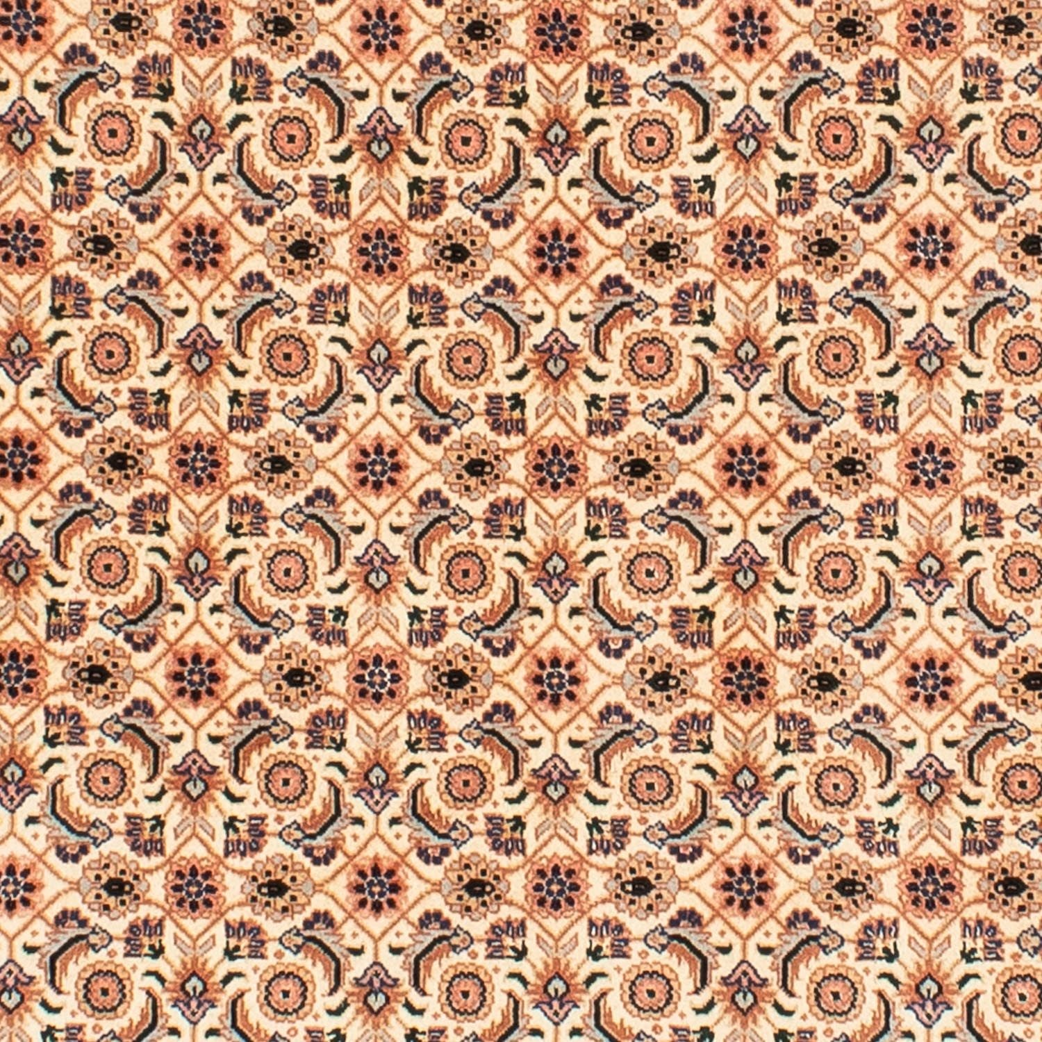 Tappeto Persero - Tabriz - Reale rotondo  - 150 x 150 cm - marrone chiaro