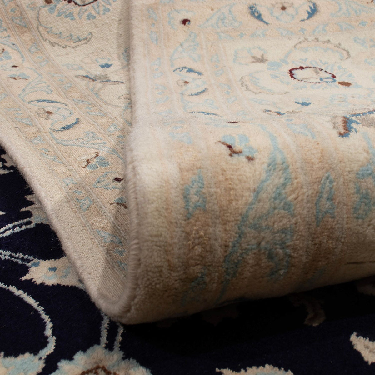 Tappeto Persero - Nain - 348 x 250 cm - blu scuro