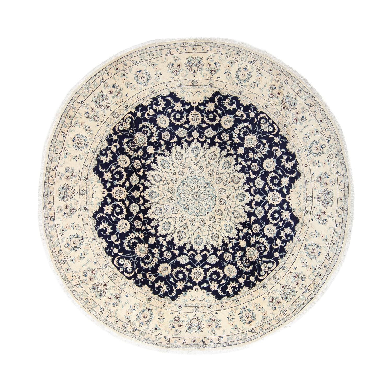 Tappeto Persero - Nain - 352 x 248 cm - blu scuro