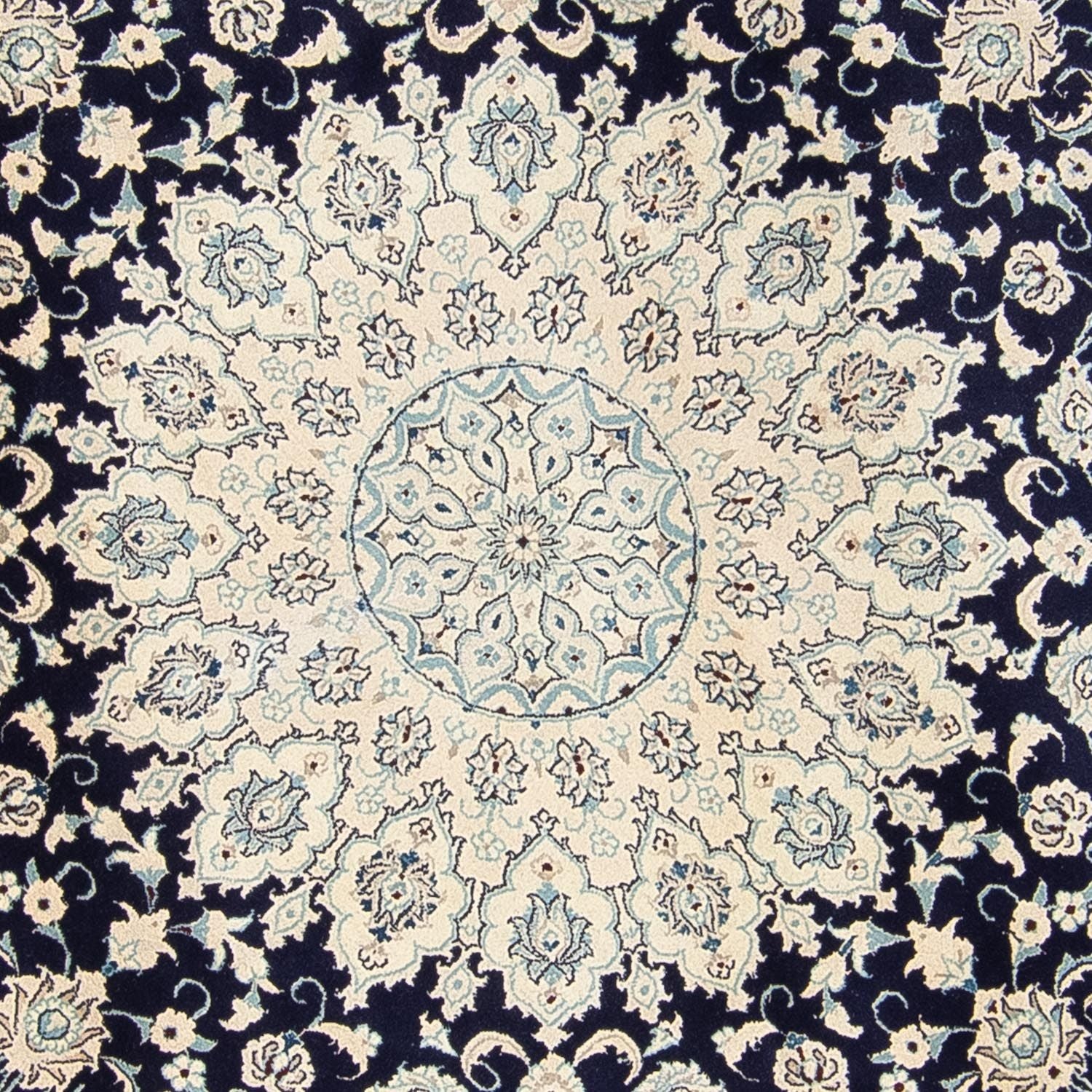 Tappeto Persero - Nain - 352 x 248 cm - blu scuro