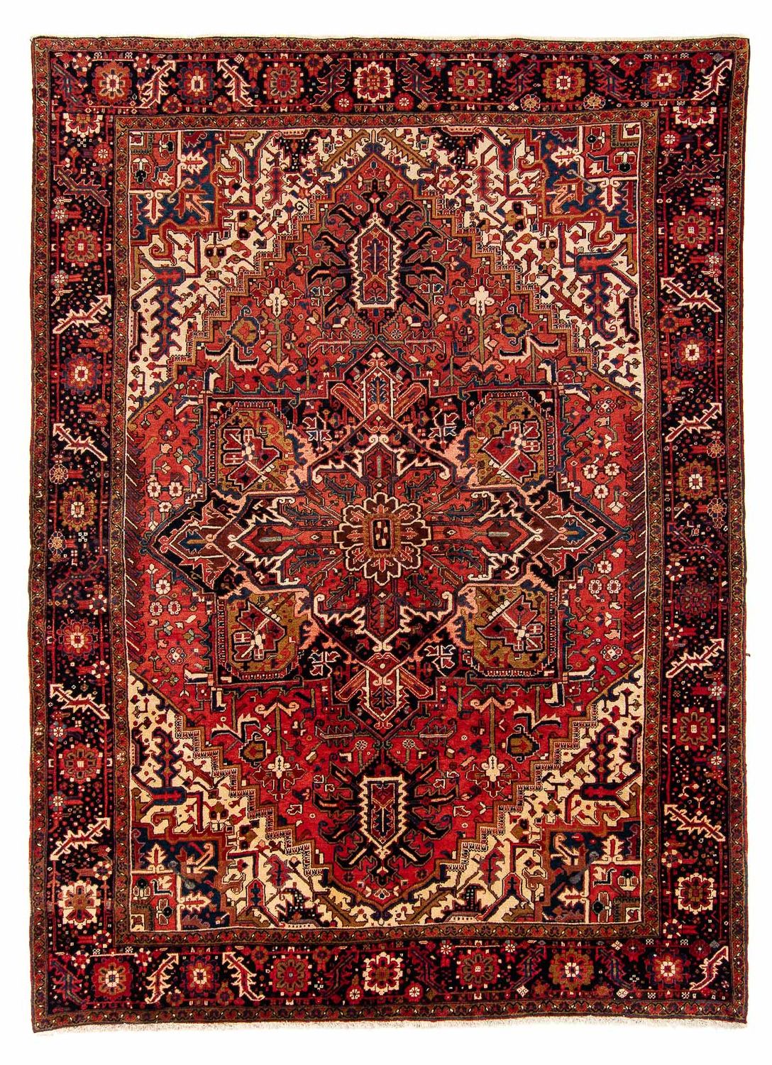 Tappeto Persero - Nomade - 368 x 286 cm - rosso scuro