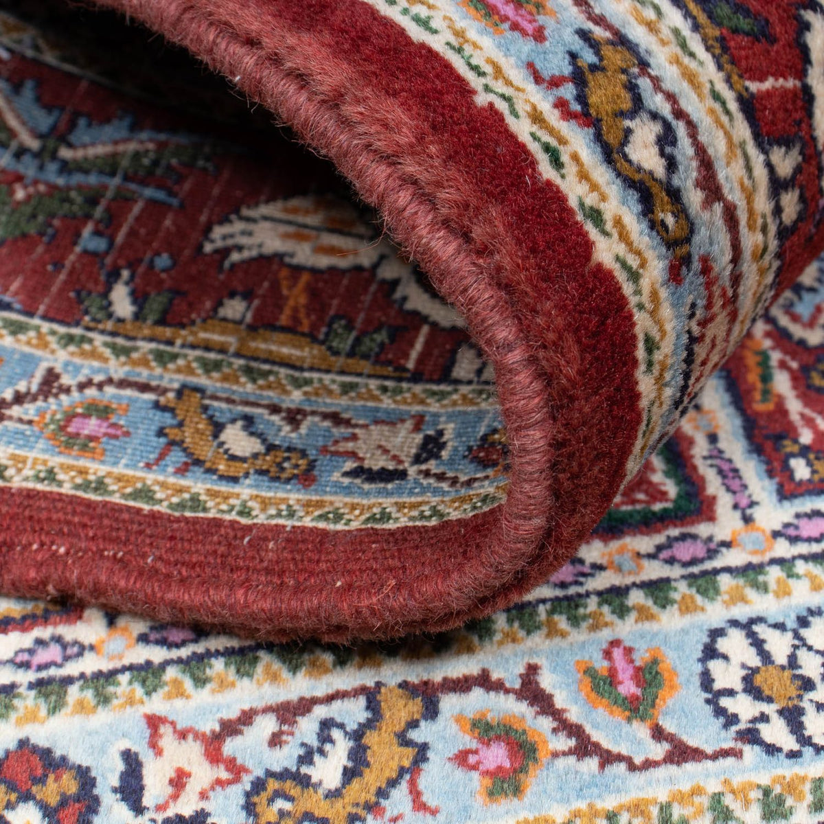 Tappeto Persero - Classico - 148 x 98 cm - rosso scuro