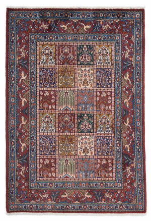 Tappeto Persero - Classico - 144 x 100 cm - rosso scuro