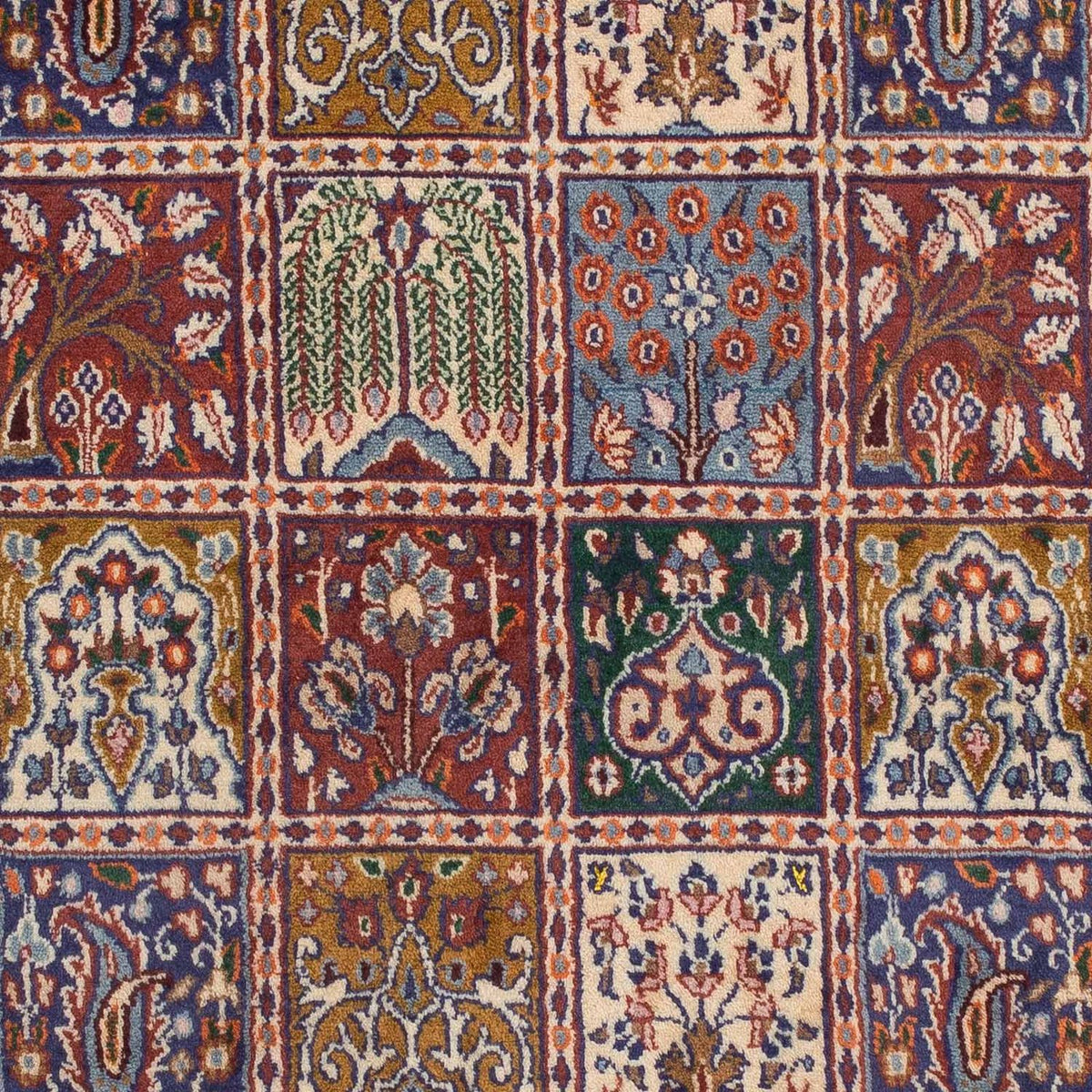 Tappeto Persero - Classico - 144 x 100 cm - rosso scuro