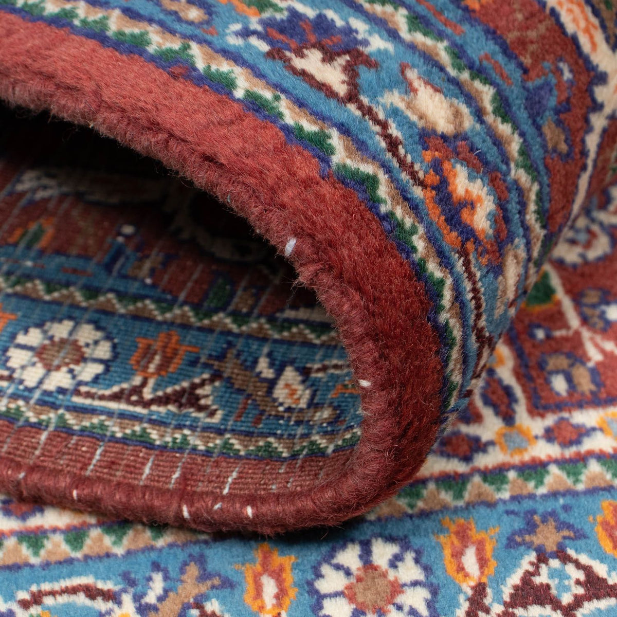 Tappeto Persero - Classico - 144 x 100 cm - rosso scuro