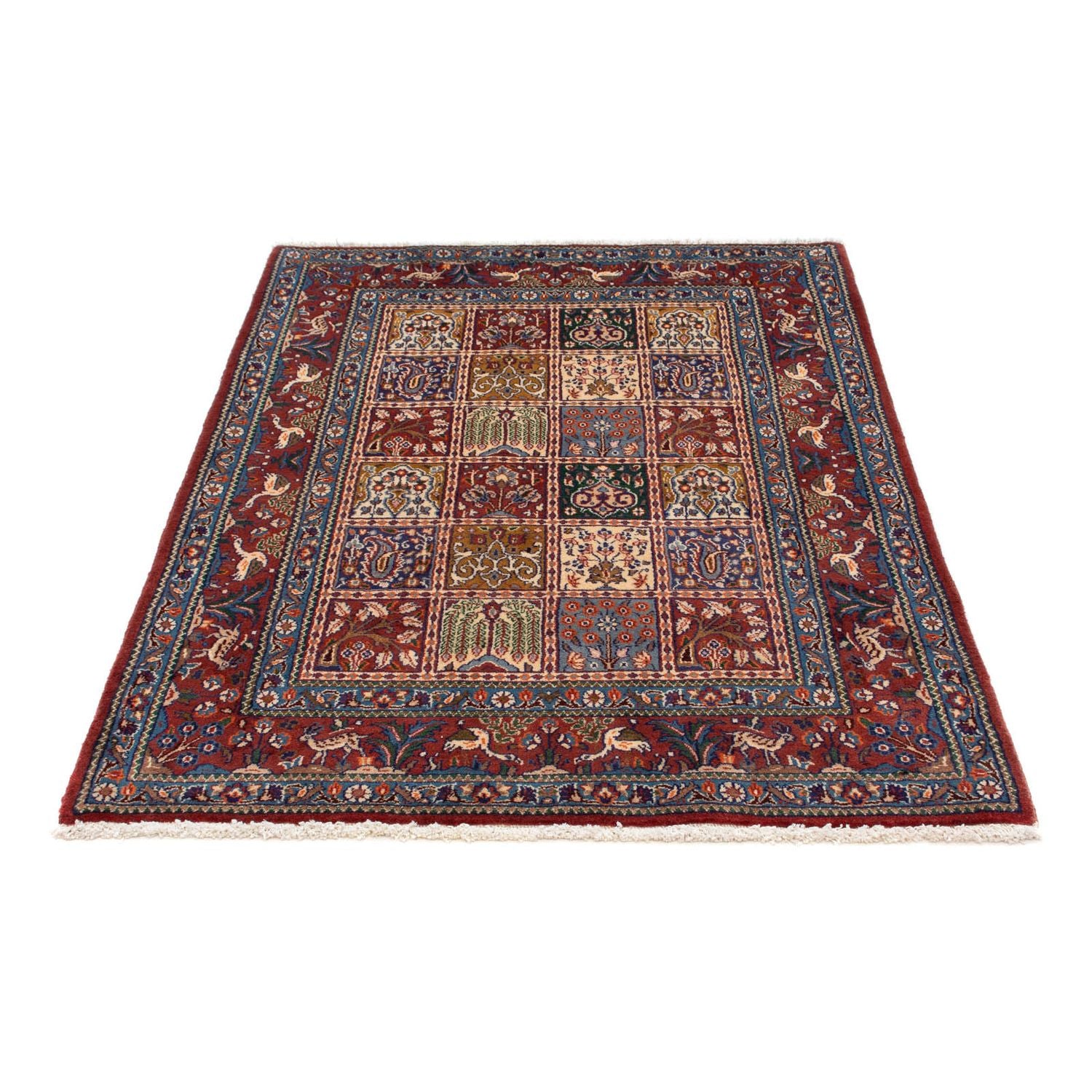 Tappeto Persero - Classico - 144 x 100 cm - rosso scuro