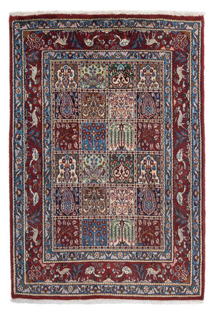Tappeto Persero - Classico - 140 x 95 cm - rosso scuro