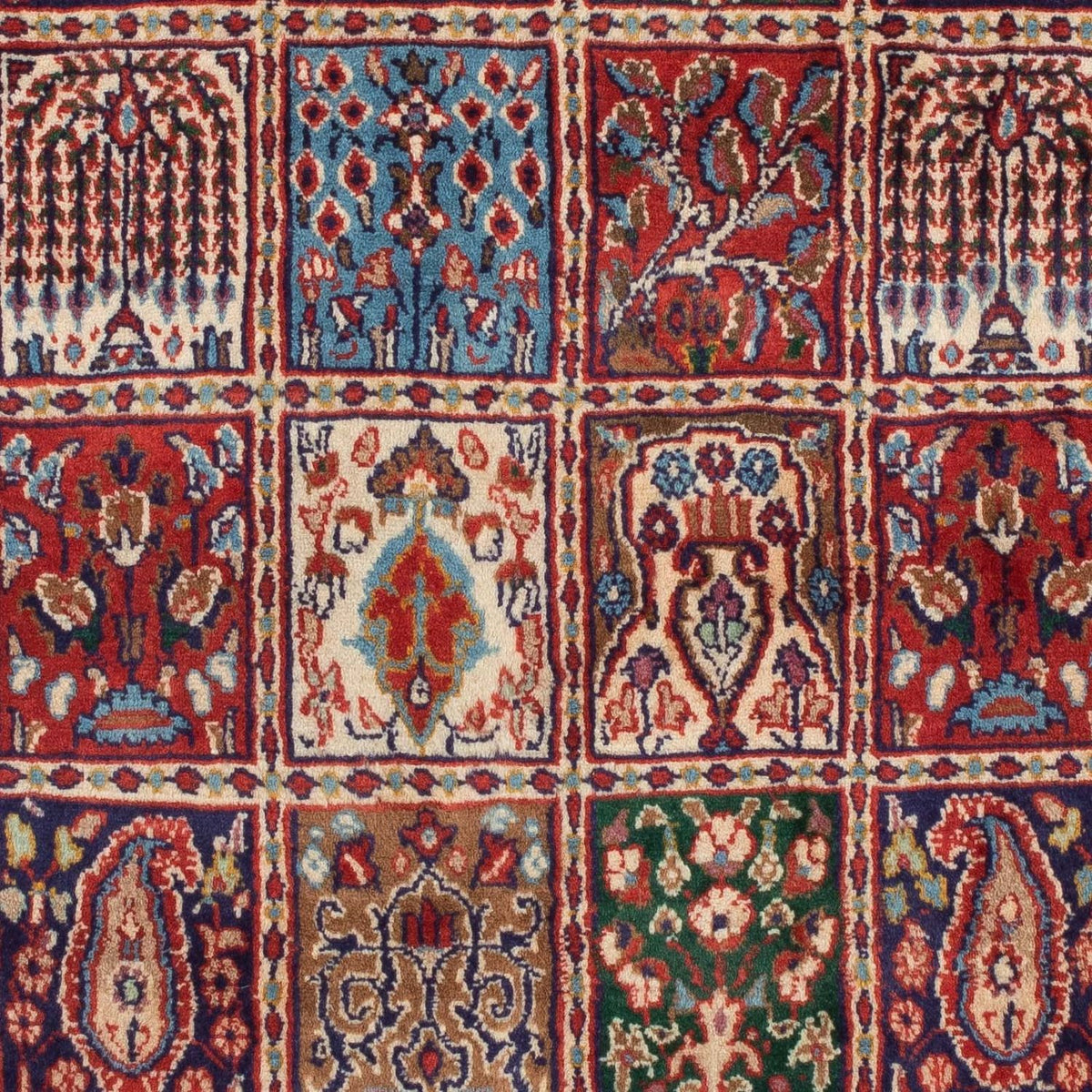 Tappeto Persero - Classico - 142 x 97 cm - rosso scuro