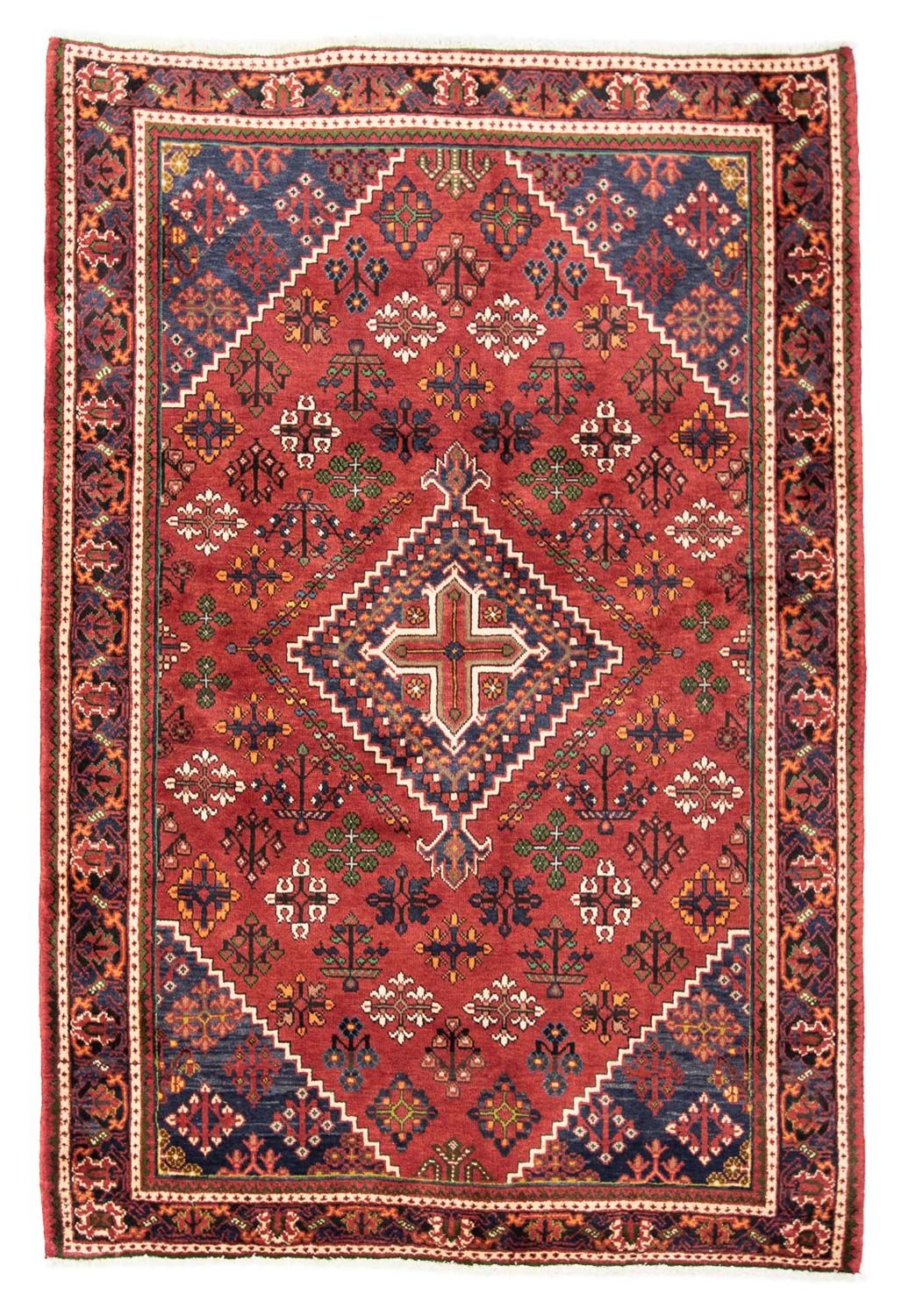 Tappeto Persero - Nomade - 205 x 138 cm - rosso scuro