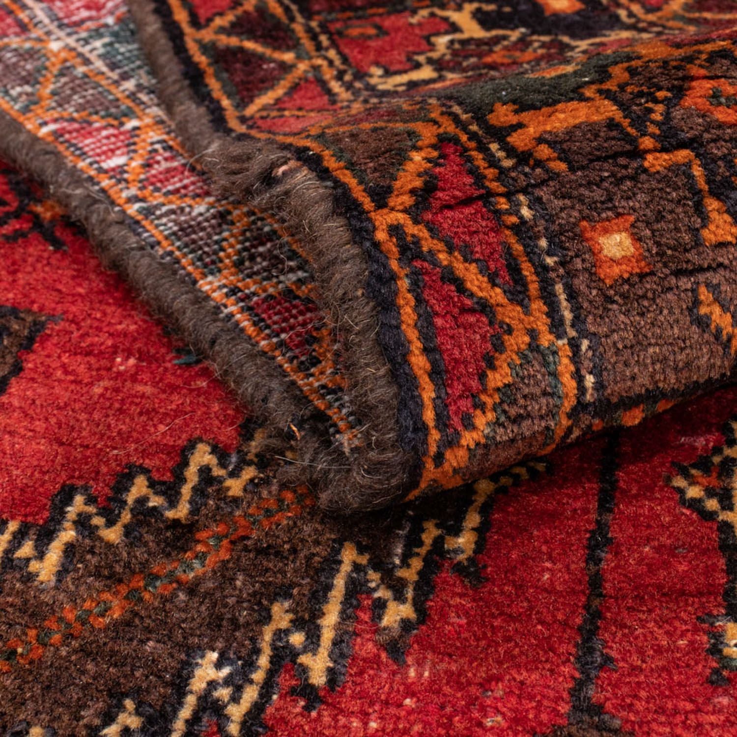 Tappeto corsia Tappeto Belutsch - 237 x 103 cm - rosso