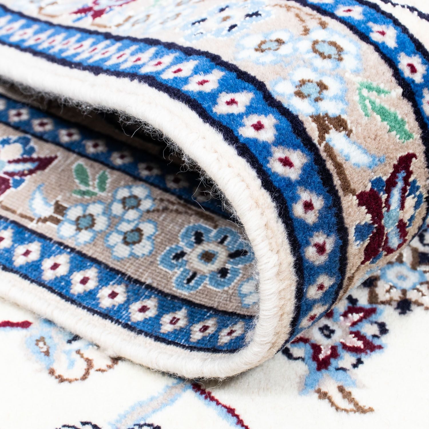 Tappeto Persero - Nain - Reale - 294 x 199 cm - beige