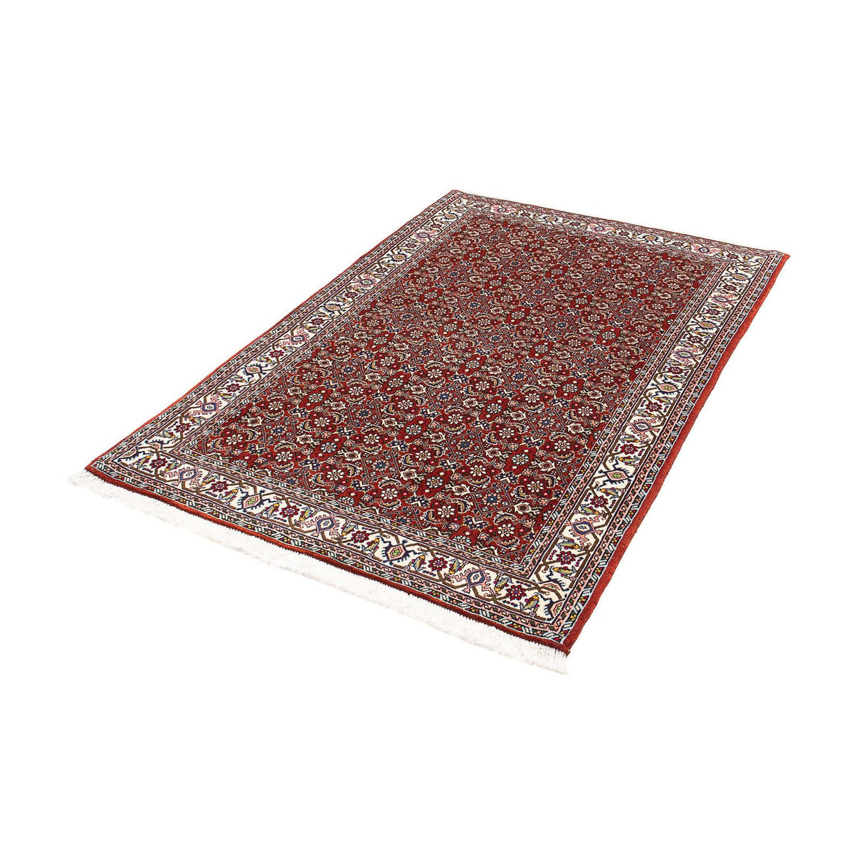 Tappeto Persero - Bidjar - 160 x 108 cm - rosso scuro