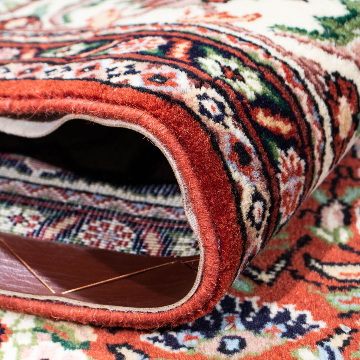 Tappeto Gabbeh - Kashkuli Persero - 261 x 175 cm - rosso scuro