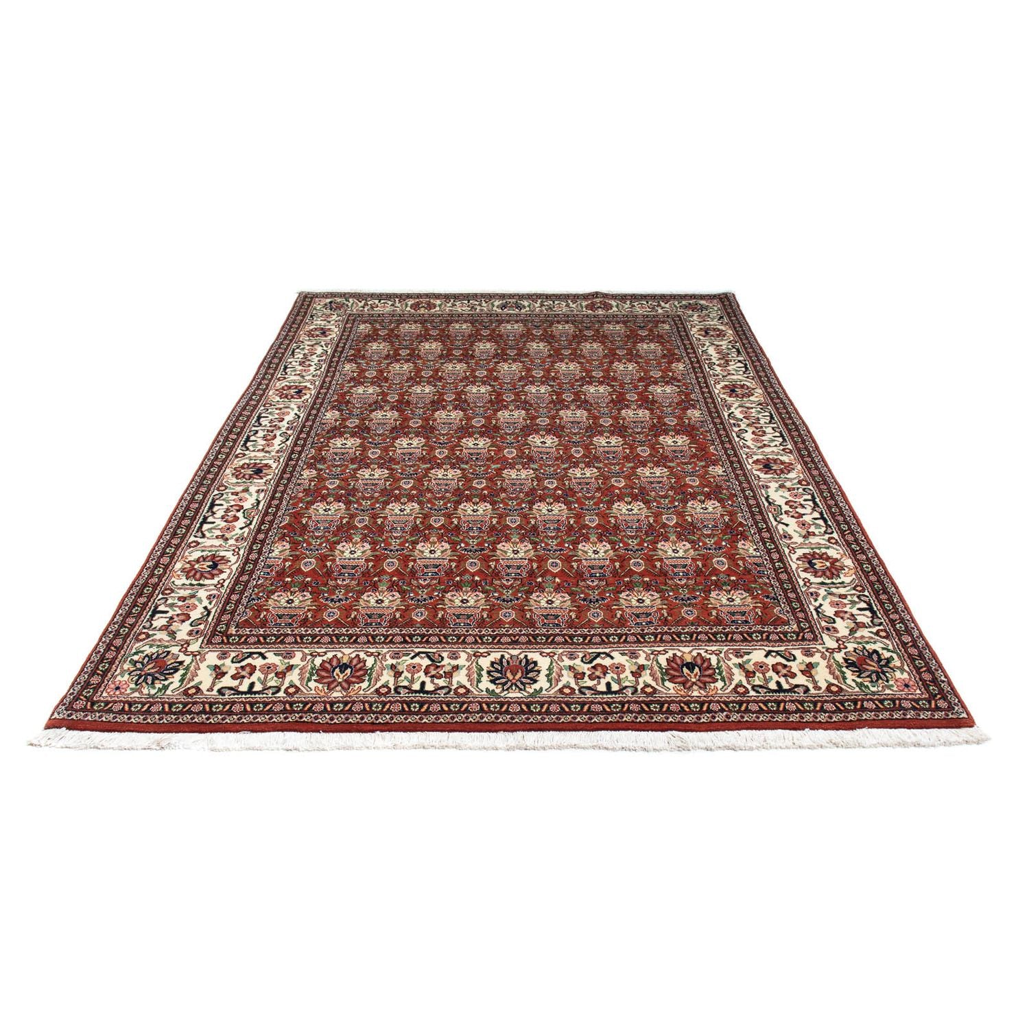 Tappeto Gabbeh - Kashkuli Persero - 261 x 175 cm - rosso scuro