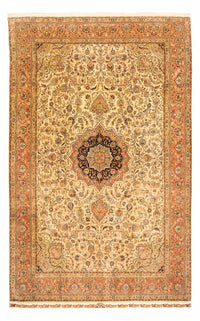 Tappeto Persero - Tabriz - Premio - 320 x 201 cm - marrone