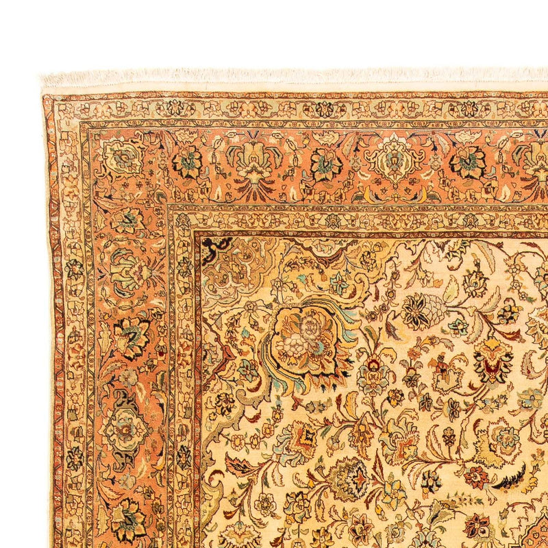 Tappeto Persero - Tabriz - Premio - 320 x 201 cm - marrone