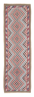 Tappeto corsia Tappeto Kelim - Orientale - 385 x 96 cm - multicolore