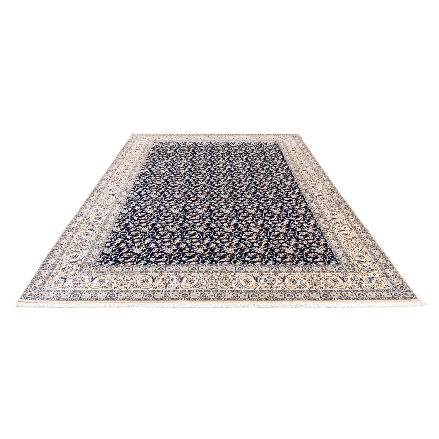 Tappeto Persero - Nain - Premio - 351 x 253 cm - blu scuro