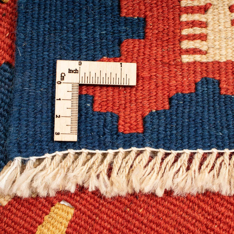 Tappeto Kelim - Orientale - 217 x 160 cm - rosso scuro