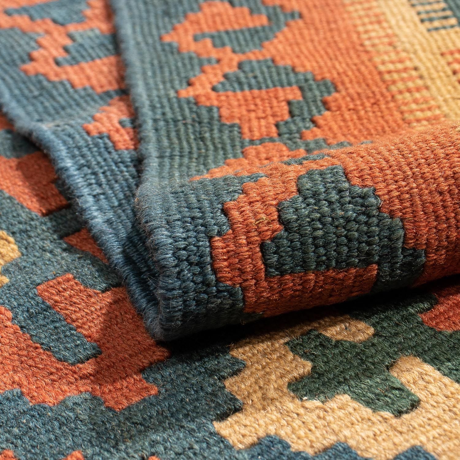 Tappeto Kelim - Orientale - 203 x 158 cm - multicolore