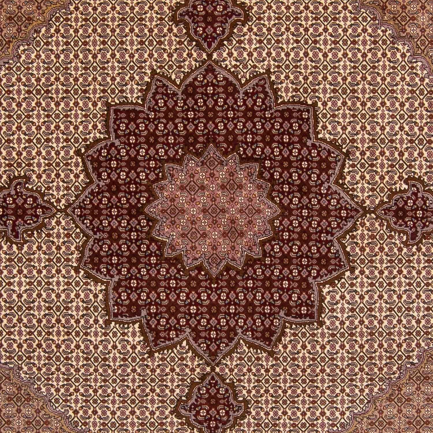 Tappeto Persero - Tabriz - Reale - 250 x 249 cm - marrone