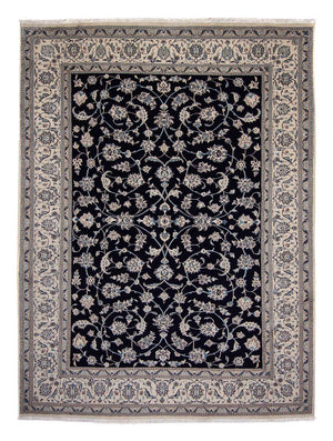 Tappeto Persero - Nain - 338 x 245 cm - blu scuro