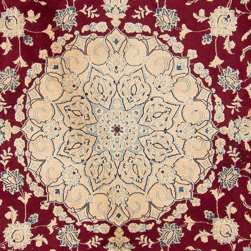 Tappeto Persero - Nain rotondo  - 287 x 287 cm - rosso scuro
