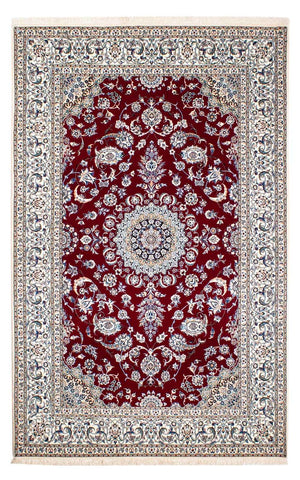Tappeto Persero - Nain - Premio - 238 x 151 cm - rosso scuro