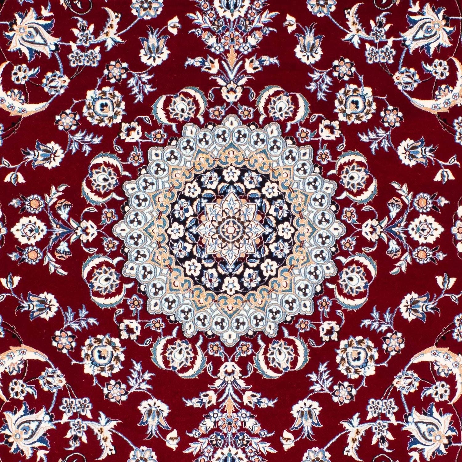 Tappeto Persero - Nain - Premio - 238 x 151 cm - rosso scuro