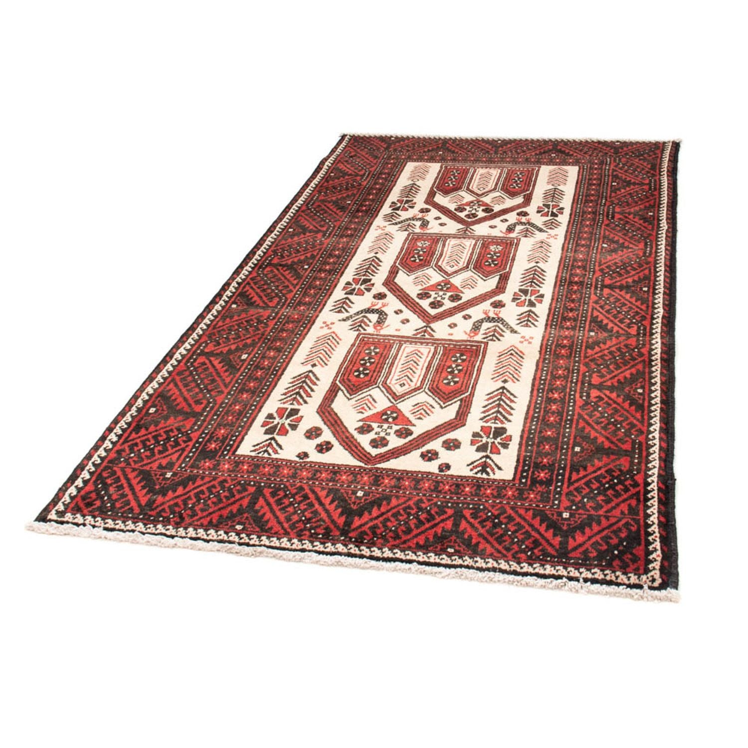 Tappeto Belutsch - 199 x 115 cm - rosso