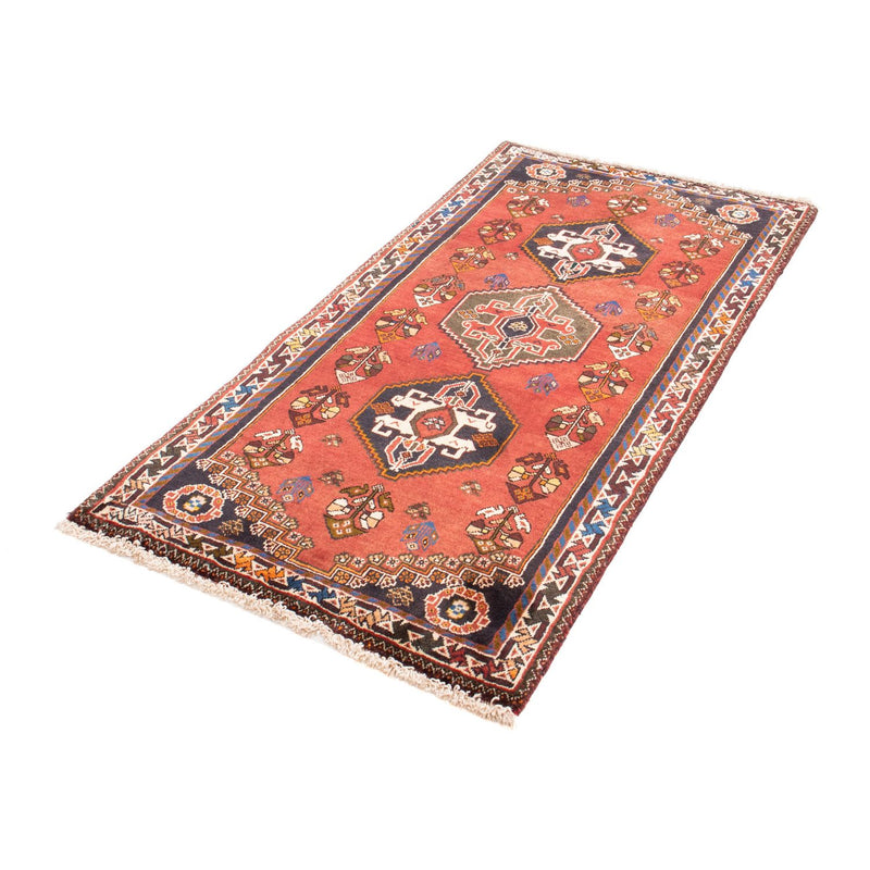Tappeto corsia Tappeto Persero - Nomade - 164 x 80 cm - rosso scuro