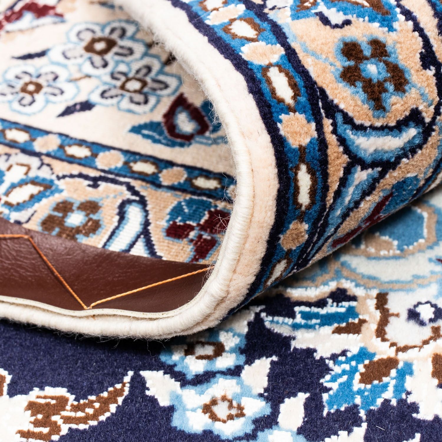 Tappeto Persero - Nain - Reale - 300 x 202 cm - blu scuro