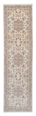 Tappeto corsia Tappeto Persero - Tabriz - Reale - 358 x 91 cm - beige