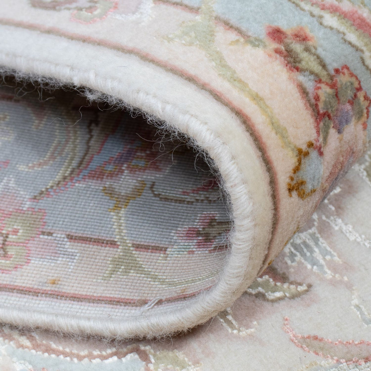 Tappeto corsia Tappeto Persero - Tabriz - Reale - 358 x 91 cm - beige