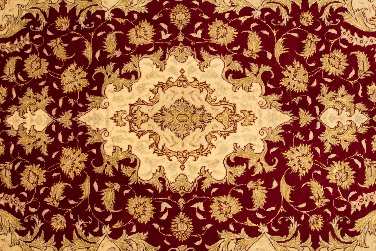 Tappeto Persero - Tabriz - Reale - 153 x 100 cm - rosso
