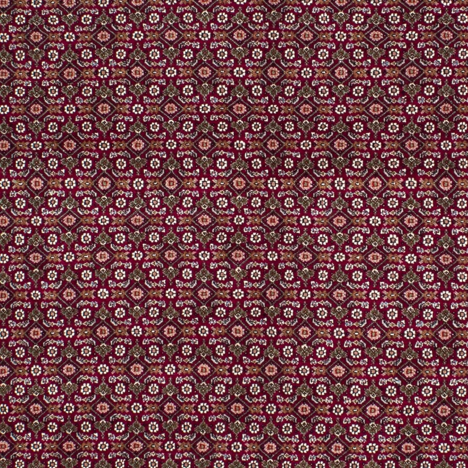 Tappeto Persero - Tabriz - 202 x 151 cm - rosso scuro
