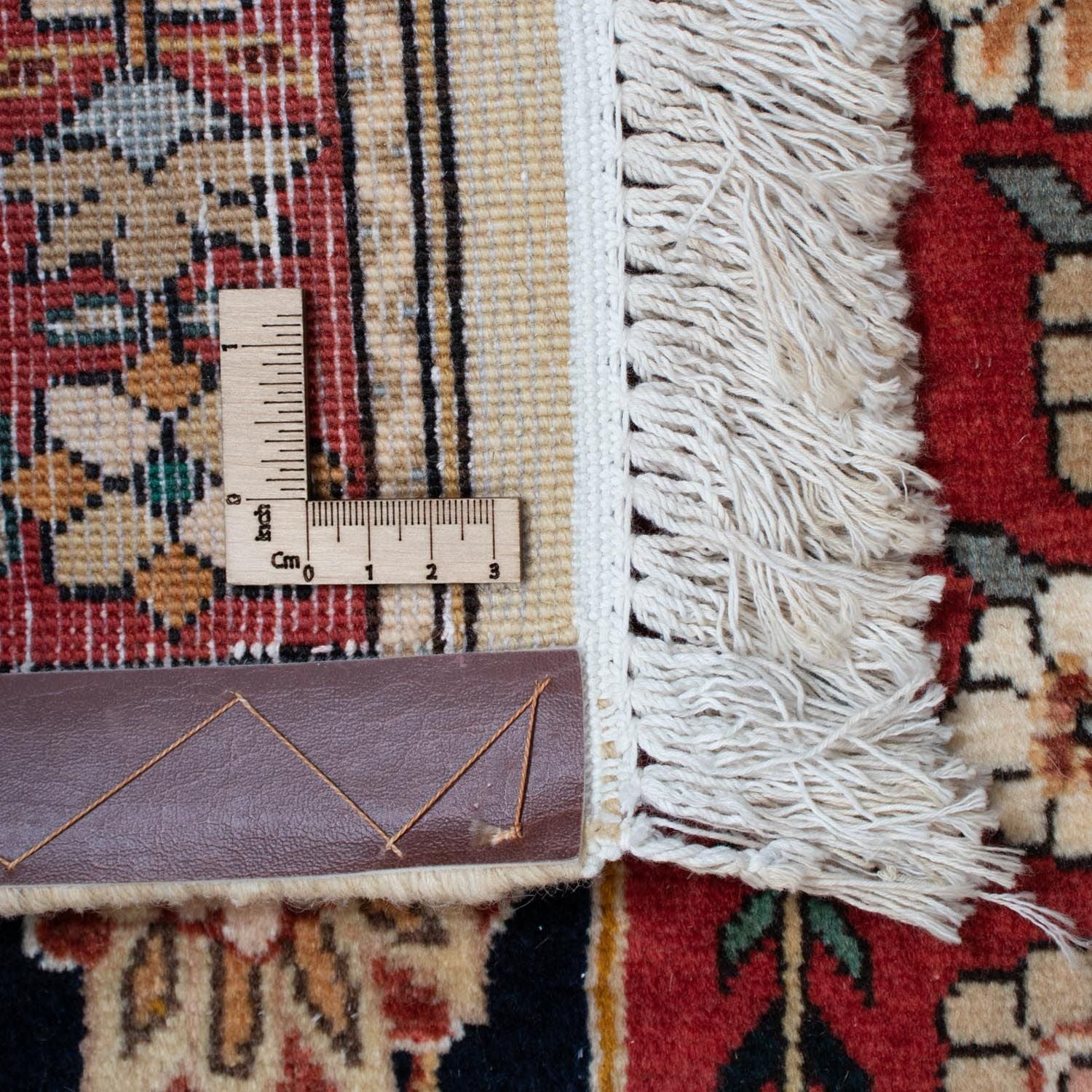 Tappeto Persero - Ghom - 313 x 209 cm - rosso scuro