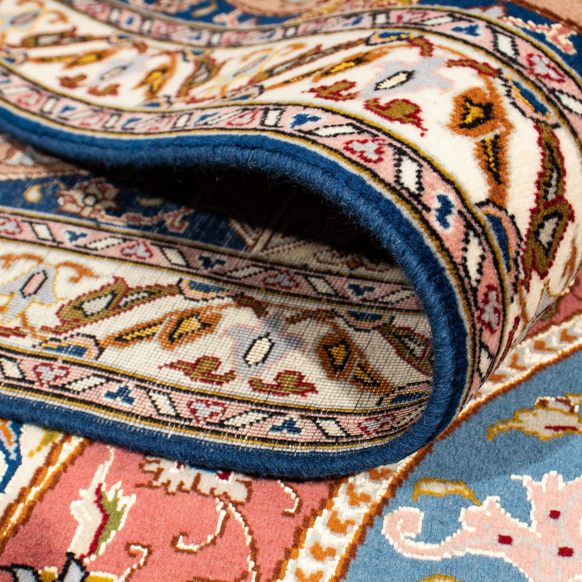 Tappeto Persero - Tabriz - Reale quadrato  - 254 x 248 cm - multicolore