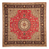 Tappeto Persero - Tabriz - Reale quadrato  - 257 x 254 cm - rosso