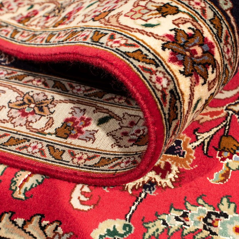 Tappeto Persero - Tabriz - Reale quadrato  - 257 x 254 cm - rosso