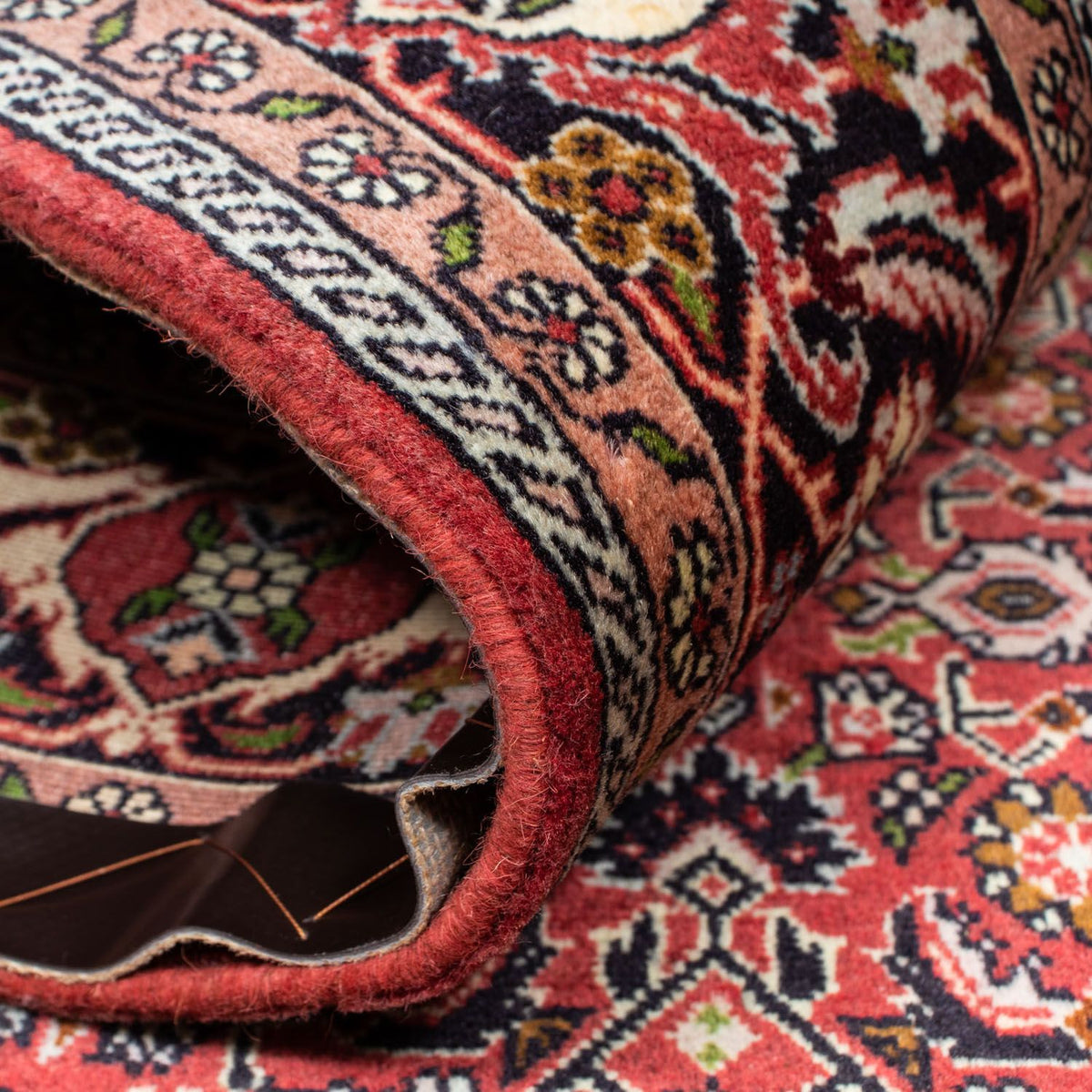 Tappeto Persero - Bidjar - 239 x 140 cm - rosso