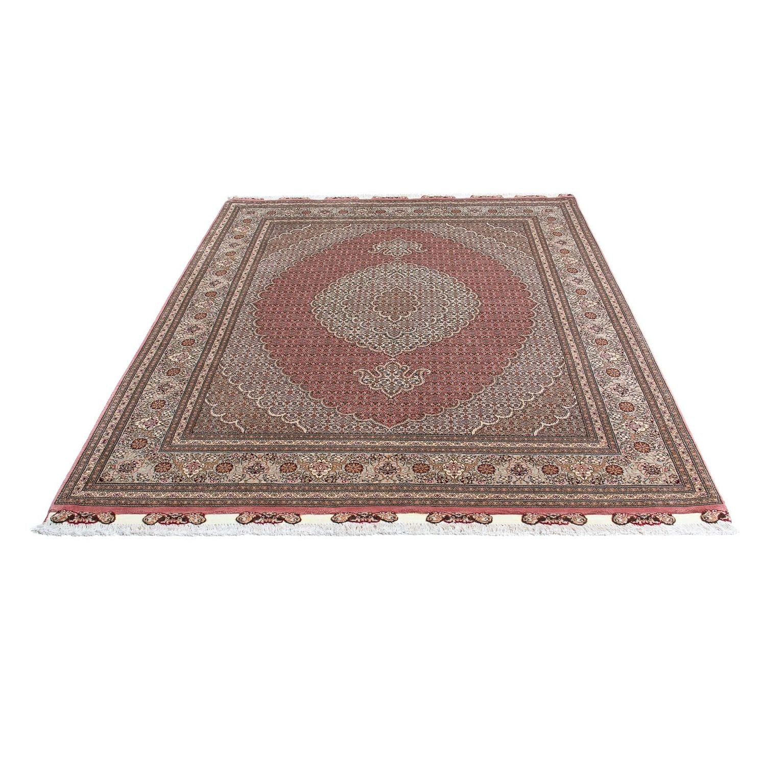 Tappeto Persero - Tabriz - 210 x 152 cm - rosso chiaro