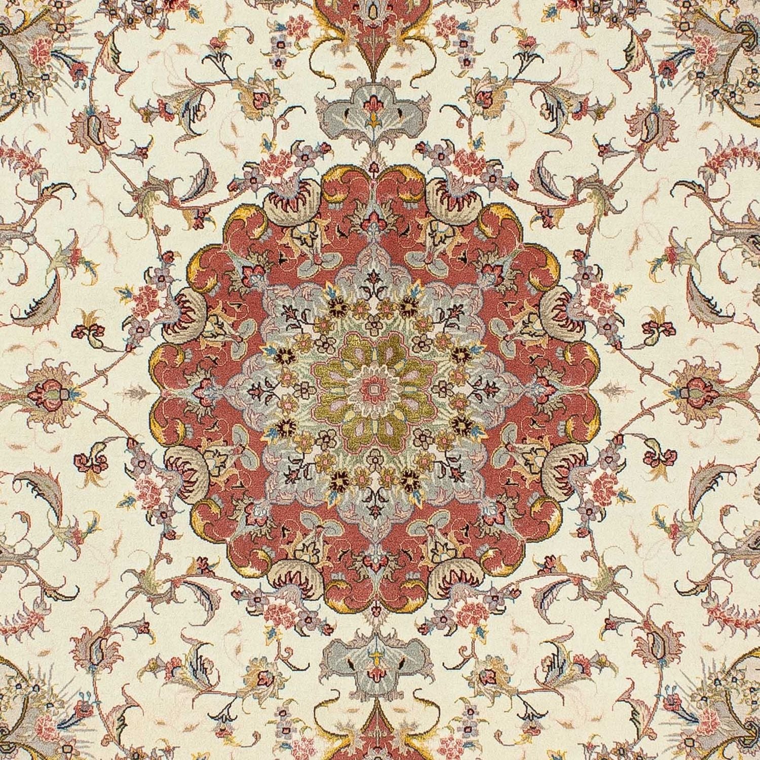 Tappeto Persero - Tabriz - Reale - 198 x 150 cm - beige