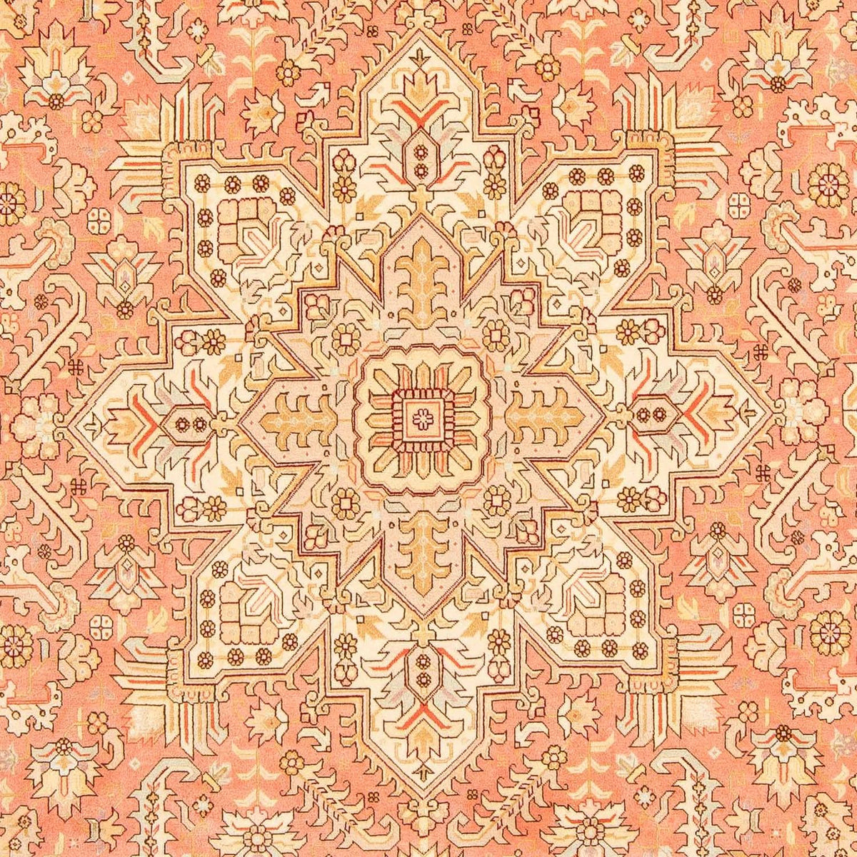 Tappeto Persero - Tabriz - Reale - 301 x 200 cm - rosso chiaro