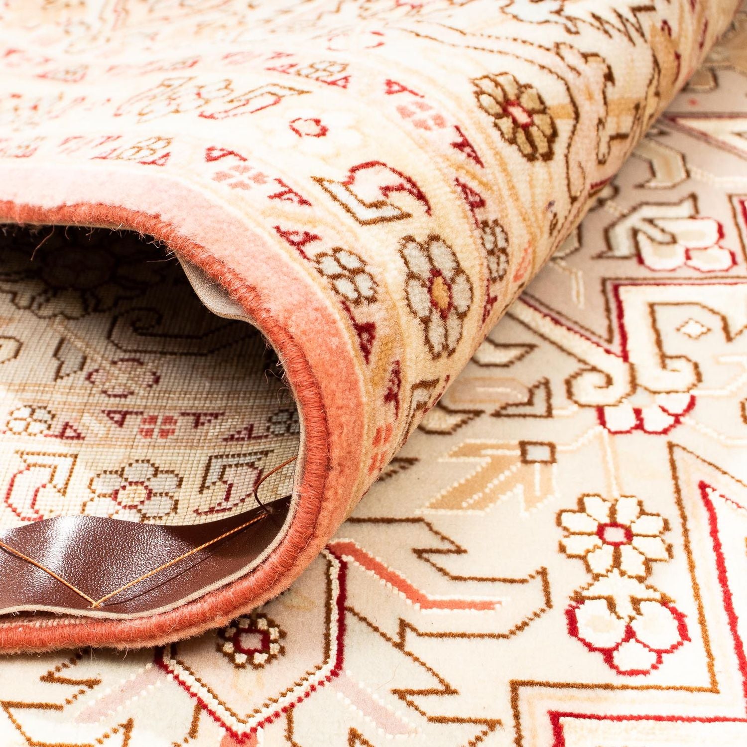Tappeto Persero - Tabriz - Reale - 301 x 200 cm - rosso chiaro