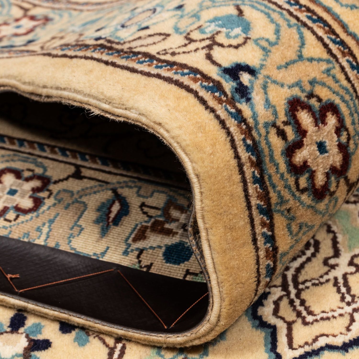 Tappeto Persero - Nain - Reale - 343 x 242 cm - marrone chiaro