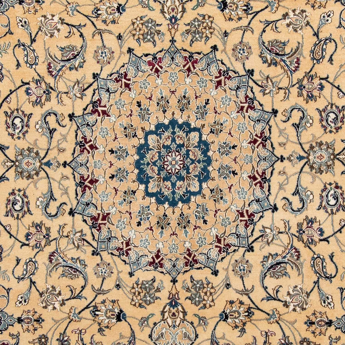 Tappeto Persero - Nain - Reale - 296 x 197 cm - beige