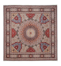 Tappeto Persero - Tabriz - Reale quadrato  - 300 x 298 cm - multicolore