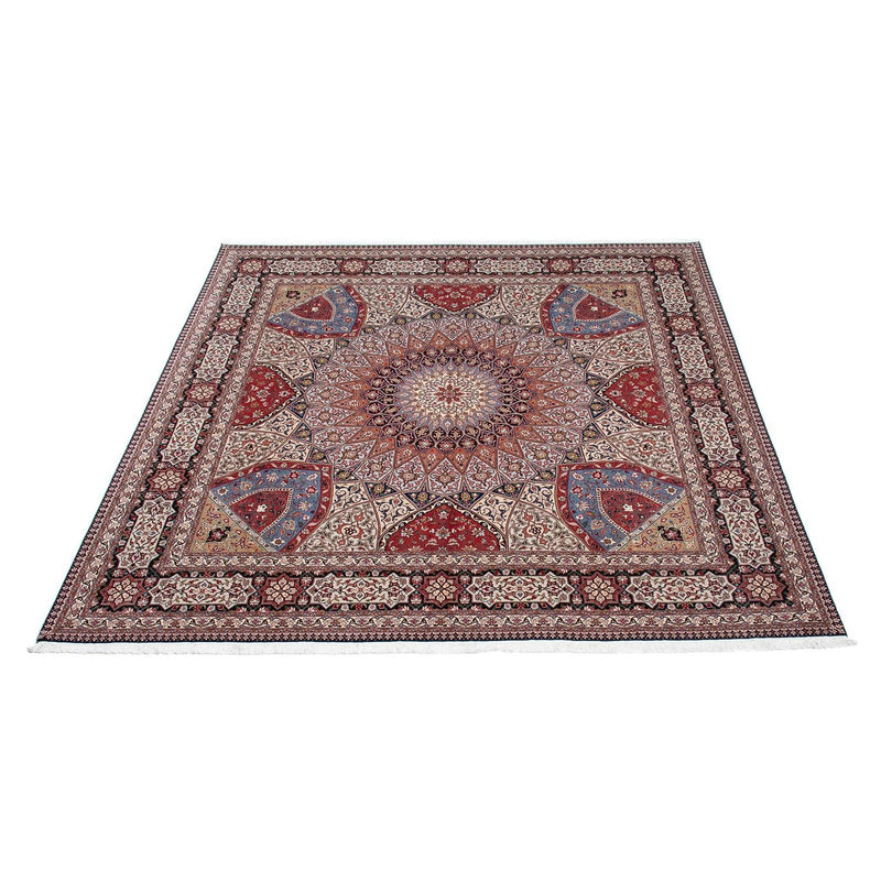 Tappeto Persero - Tabriz - Reale quadrato  - 300 x 298 cm - multicolore